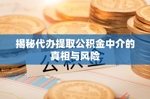 榆树揭秘代办提取公积金中介的真相与风险