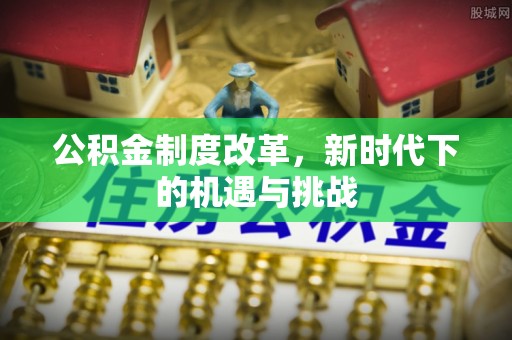 榆树公积金制度改革，新时代下的机遇与挑战