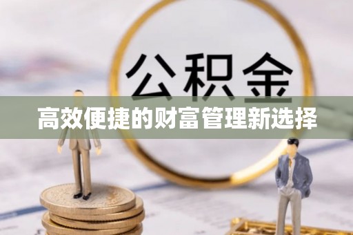 榆树高效便捷的财富管理新选择