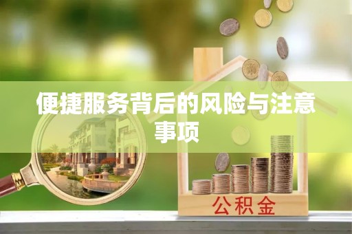 榆树便捷服务背后的风险与注意事项